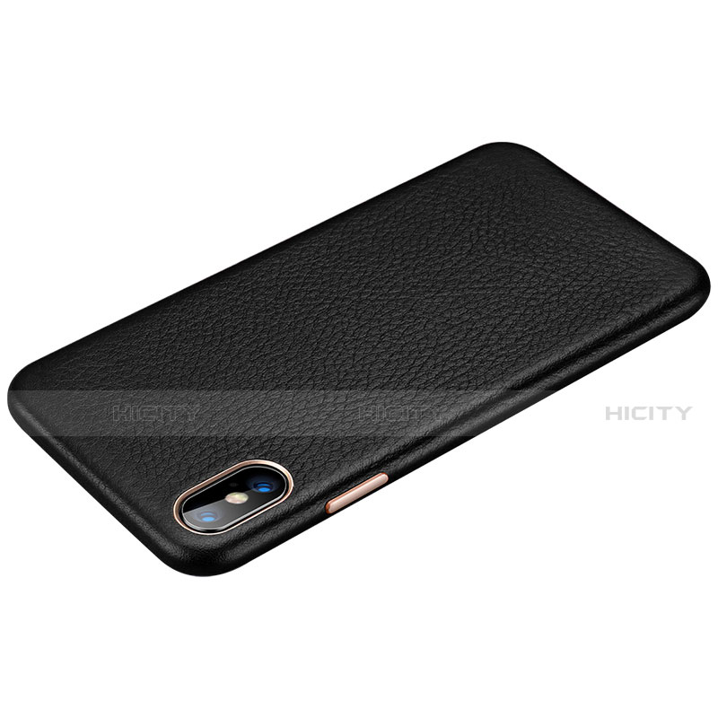 Funda Lujo Cuero Carcasa S14 para Apple iPhone X