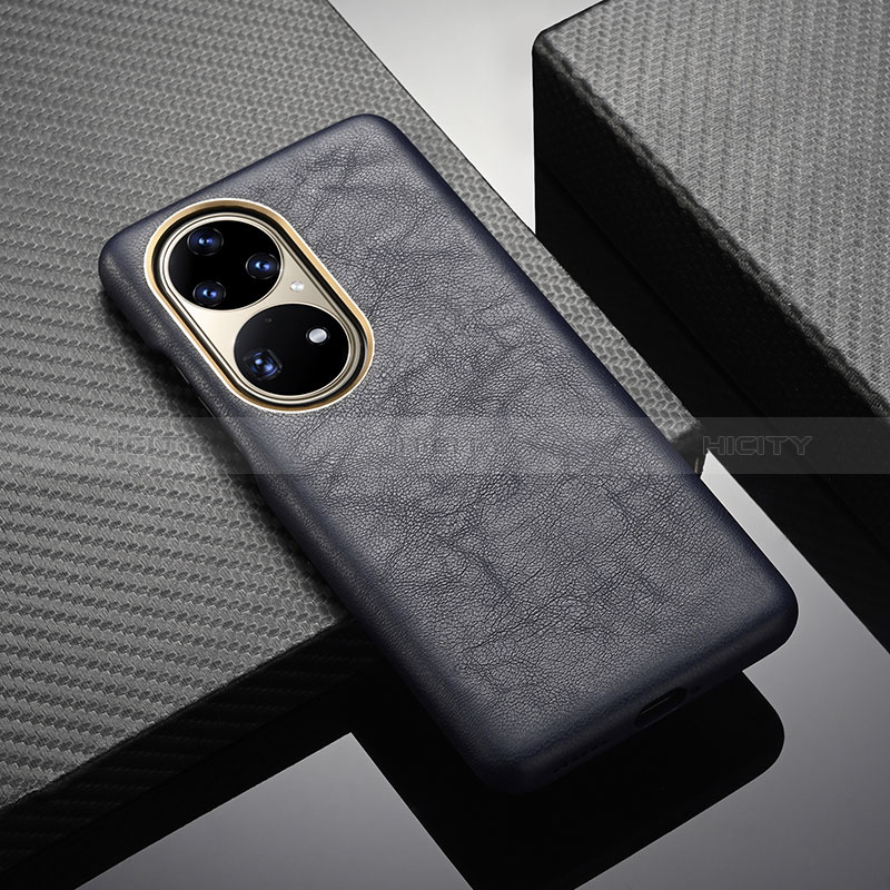 Funda Lujo Cuero Carcasa ST1 para Huawei P50