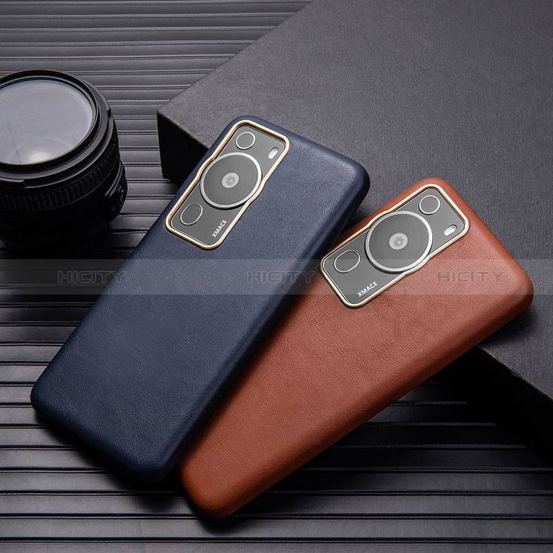 Funda Lujo Cuero Carcasa ST1 para Huawei P60