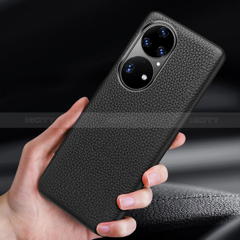 Funda Lujo Cuero Carcasa ST2 para Huawei P50