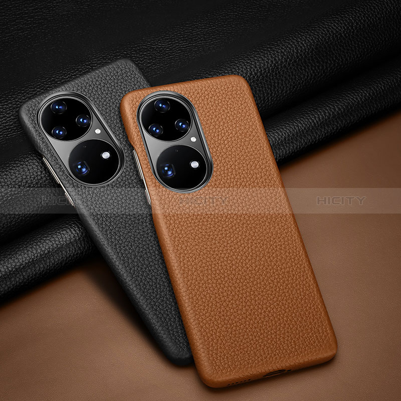 Funda Lujo Cuero Carcasa ST2 para Huawei P50e