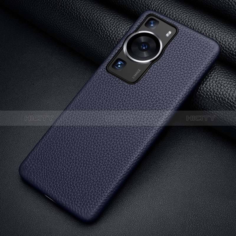 Funda Lujo Cuero Carcasa ST2 para Huawei P60 Pro