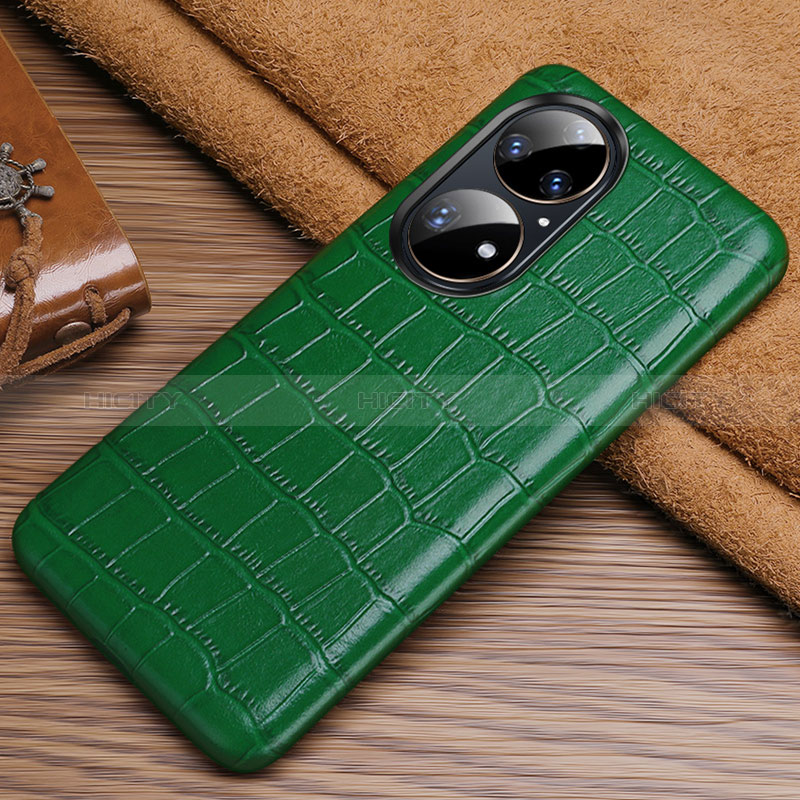 Funda Lujo Cuero Carcasa ST3 para Huawei P50