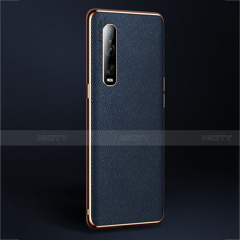 Funda Lujo Cuero Carcasa U02 para Oppo Find X2 Pro