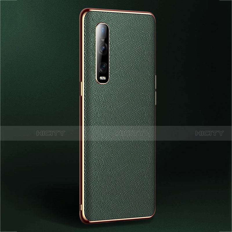 Funda Lujo Cuero Carcasa U02 para Oppo Find X2 Pro