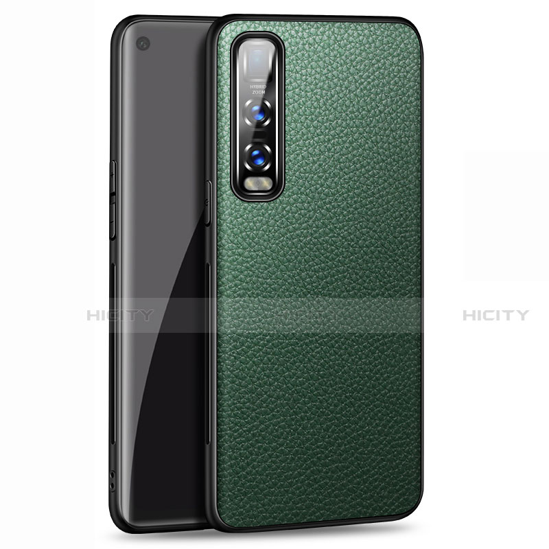 Funda Lujo Cuero Carcasa U03 para Oppo Find X2 Pro