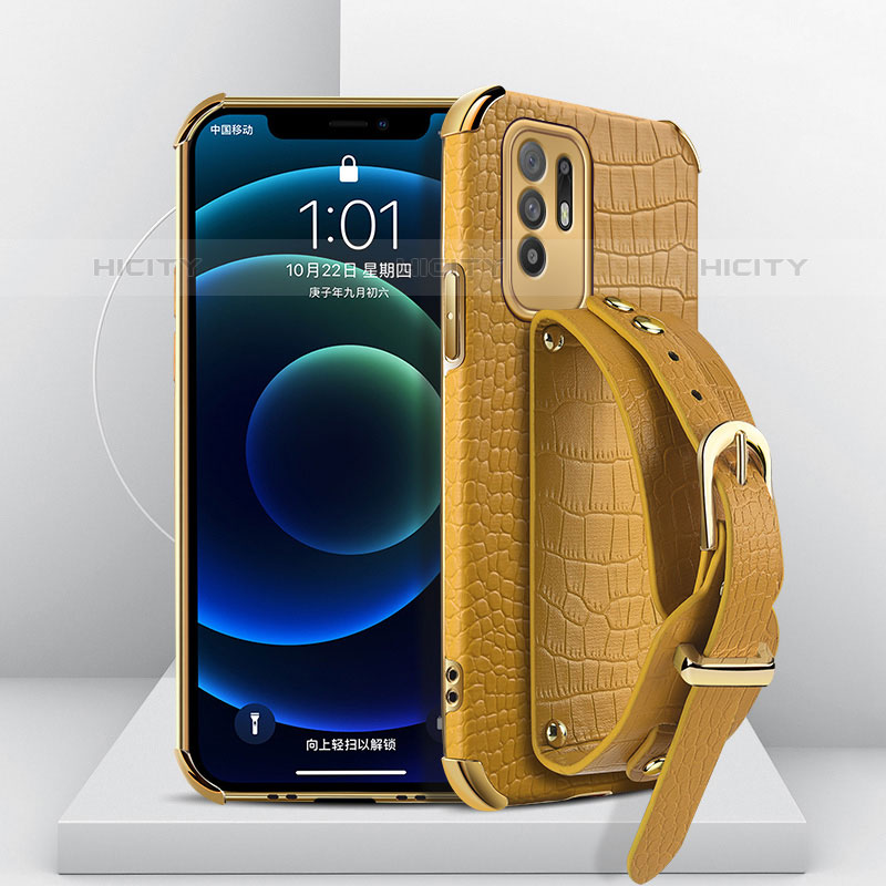 Funda Lujo Cuero Carcasa XD1 para Oppo Reno5 Z 5G