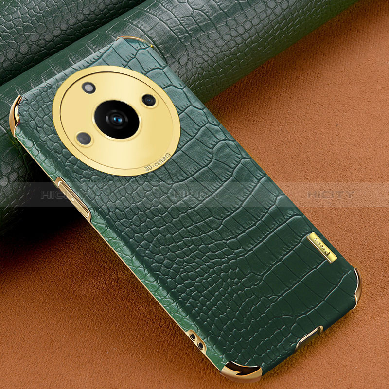 Funda Lujo Cuero Carcasa XD1 para Realme 11 Pro 5G Verde