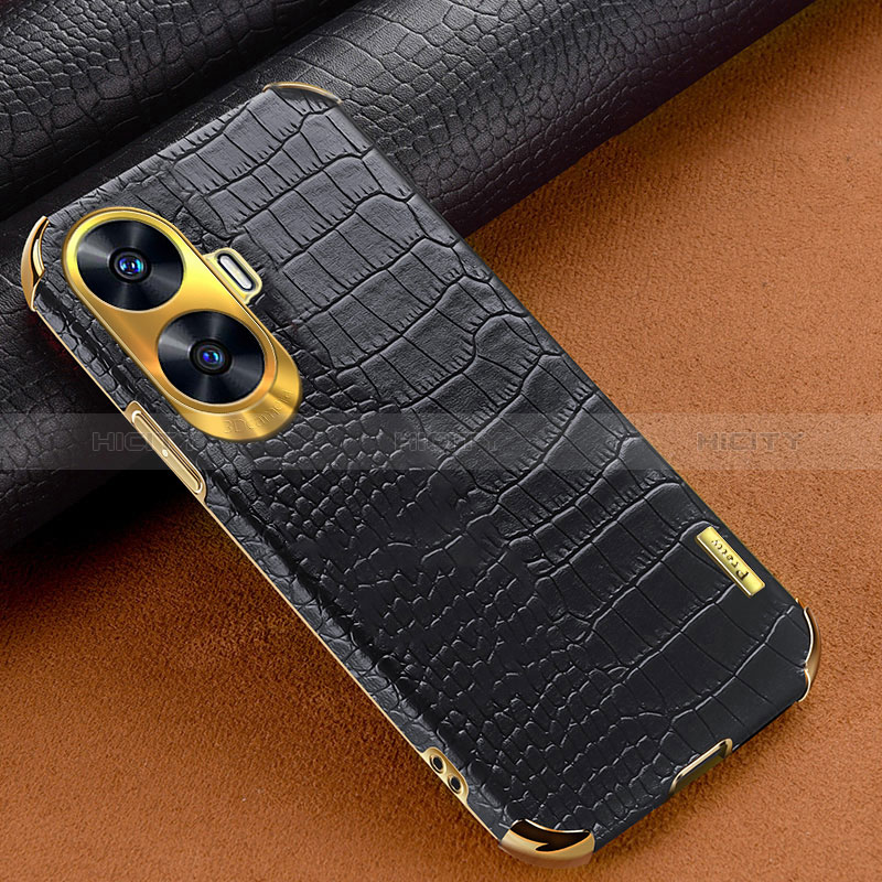 Funda Lujo Cuero Carcasa XD1 para Realme C55