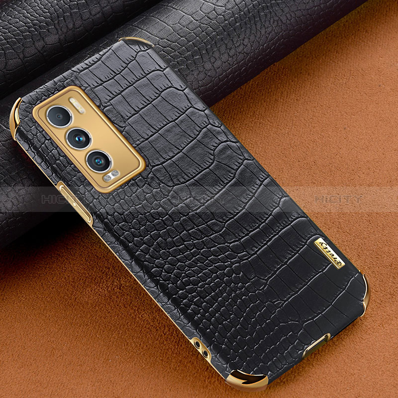 Funda Lujo Cuero Carcasa XD1 para Realme GT Master Explorer 5G Negro