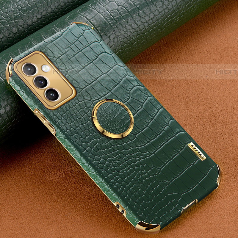 Funda Lujo Cuero Carcasa XD1 para Samsung Galaxy A05s Verde