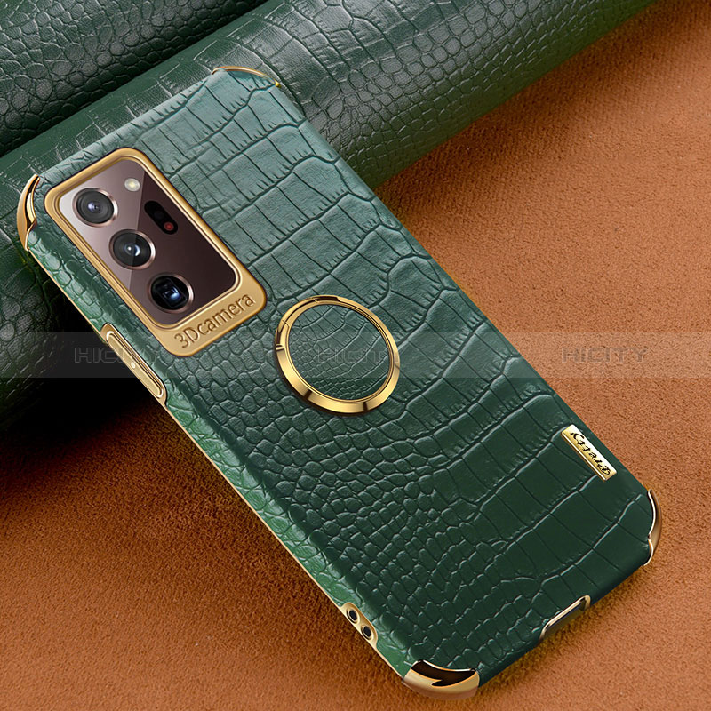 Funda Lujo Cuero Carcasa XD1 para Samsung Galaxy Note 20 Ultra 5G Verde