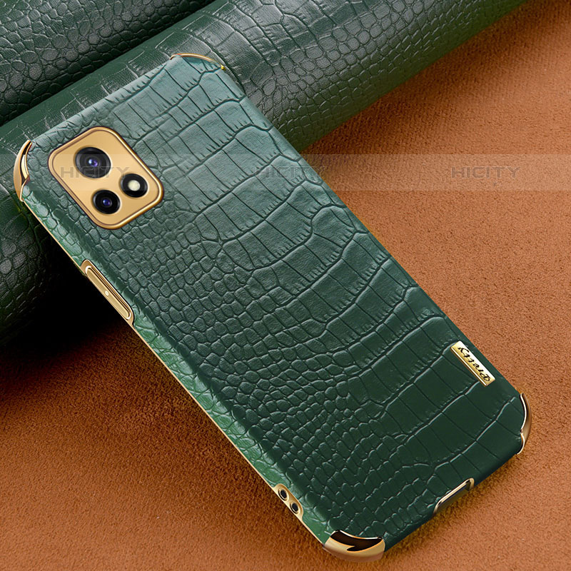 Funda Lujo Cuero Carcasa XD1 para Vivo Y54s 5G Verde