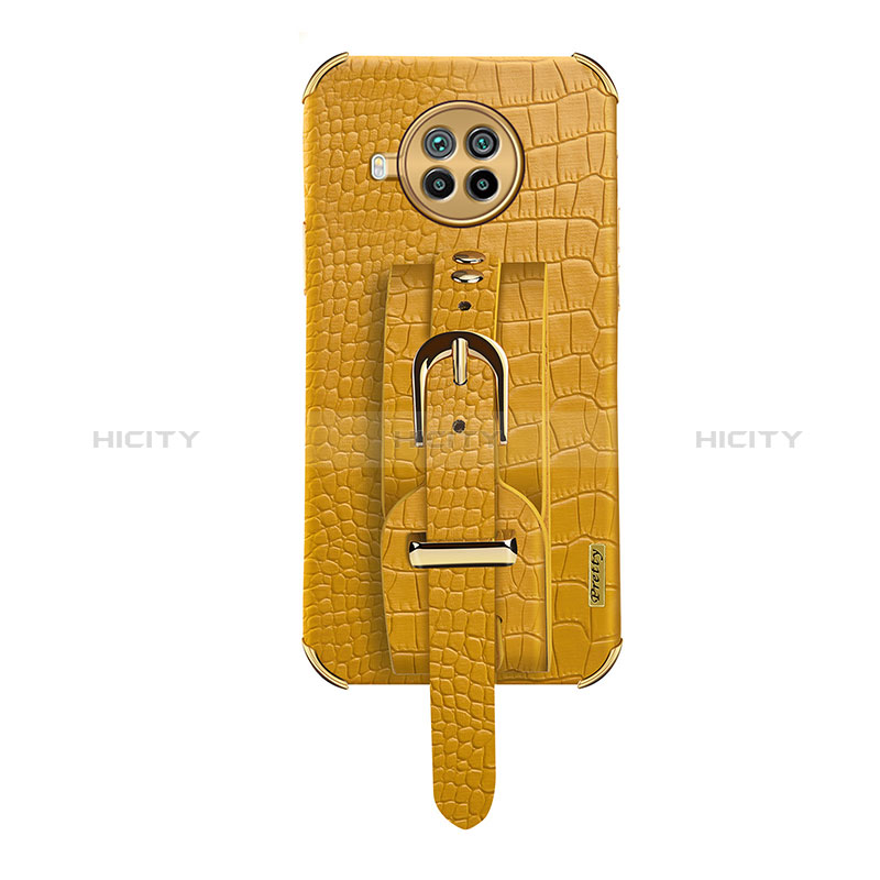 Funda Lujo Cuero Carcasa XD1 para Xiaomi Mi 10i 5G Amarillo