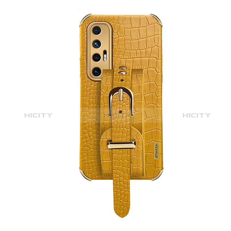 Funda Lujo Cuero Carcasa XD1 para Xiaomi Mi 10S 5G Amarillo