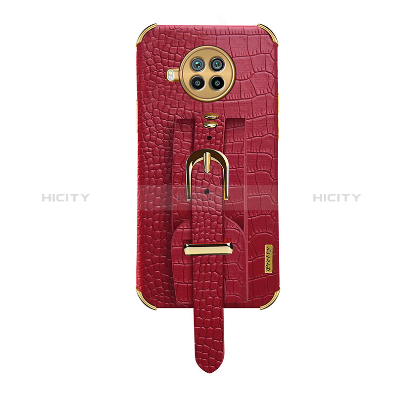 Funda Lujo Cuero Carcasa XD1 para Xiaomi Mi 10T Lite 5G Rojo