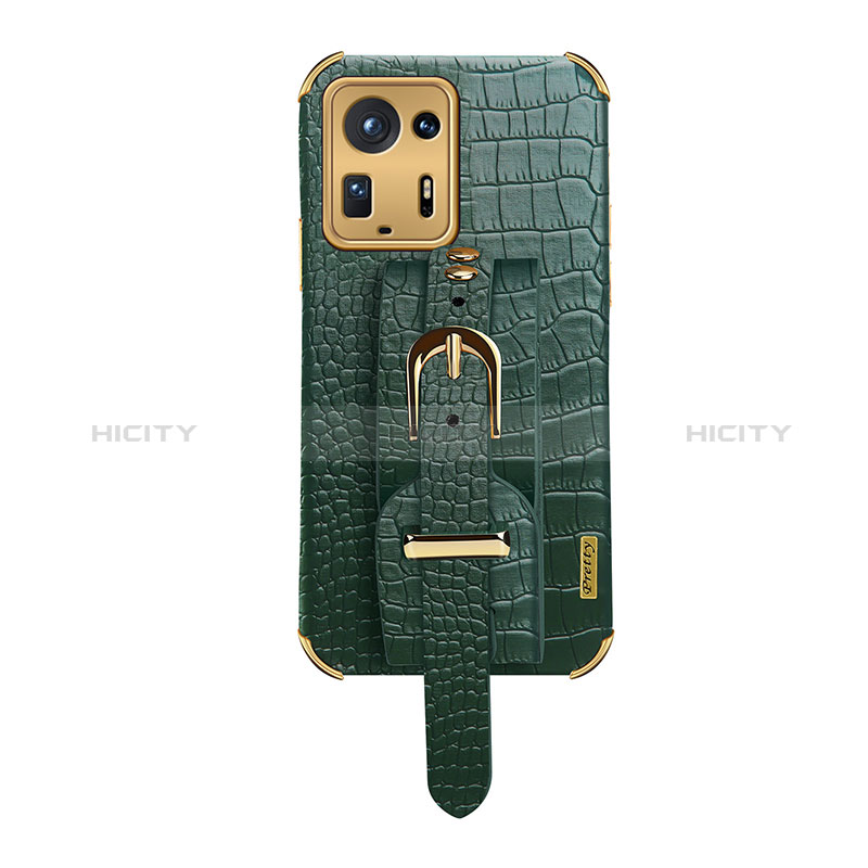 Funda Lujo Cuero Carcasa XD1 para Xiaomi Mi Mix 4 5G Verde