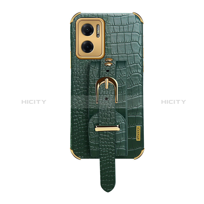 Funda Lujo Cuero Carcasa XD1 para Xiaomi Redmi 10 5G Verde