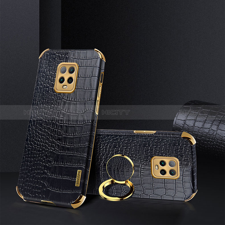 Funda Lujo Cuero Carcasa XD1 para Xiaomi Redmi 10X 5G Negro