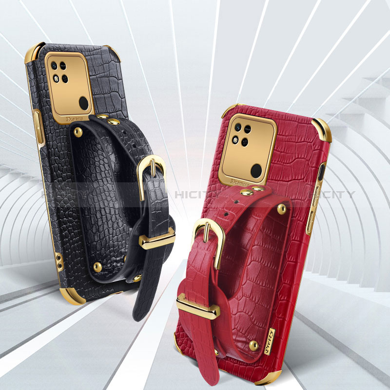 Funda Lujo Cuero Carcasa XD1 para Xiaomi Redmi 9 Activ