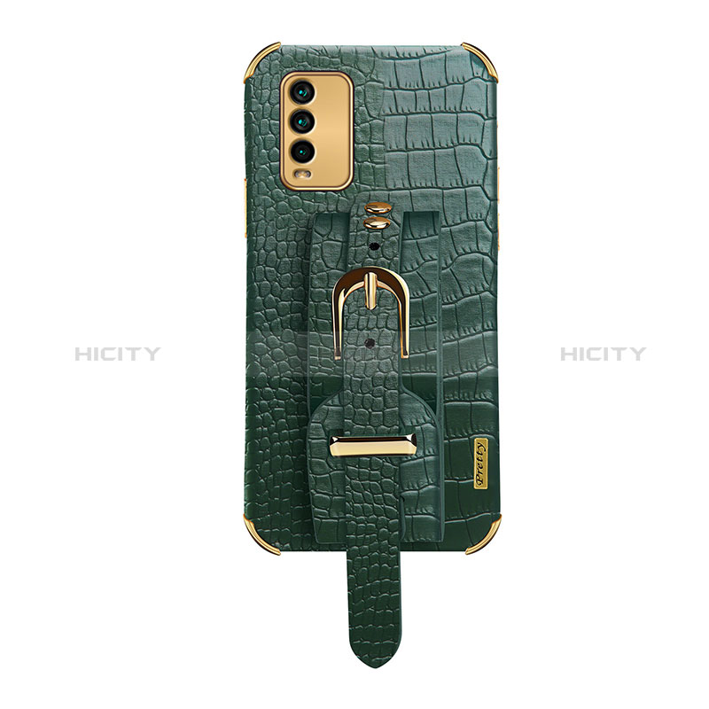 Funda Lujo Cuero Carcasa XD1 para Xiaomi Redmi 9 Power Verde