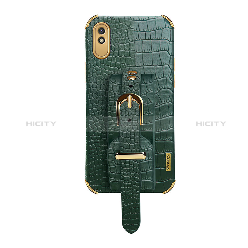 Funda Lujo Cuero Carcasa XD1 para Xiaomi Redmi 9A Verde