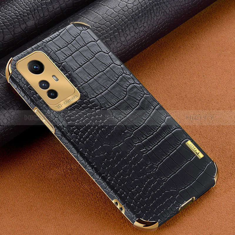 Funda Lujo Cuero Carcasa XD1 para Xiaomi Redmi Note 12S Negro