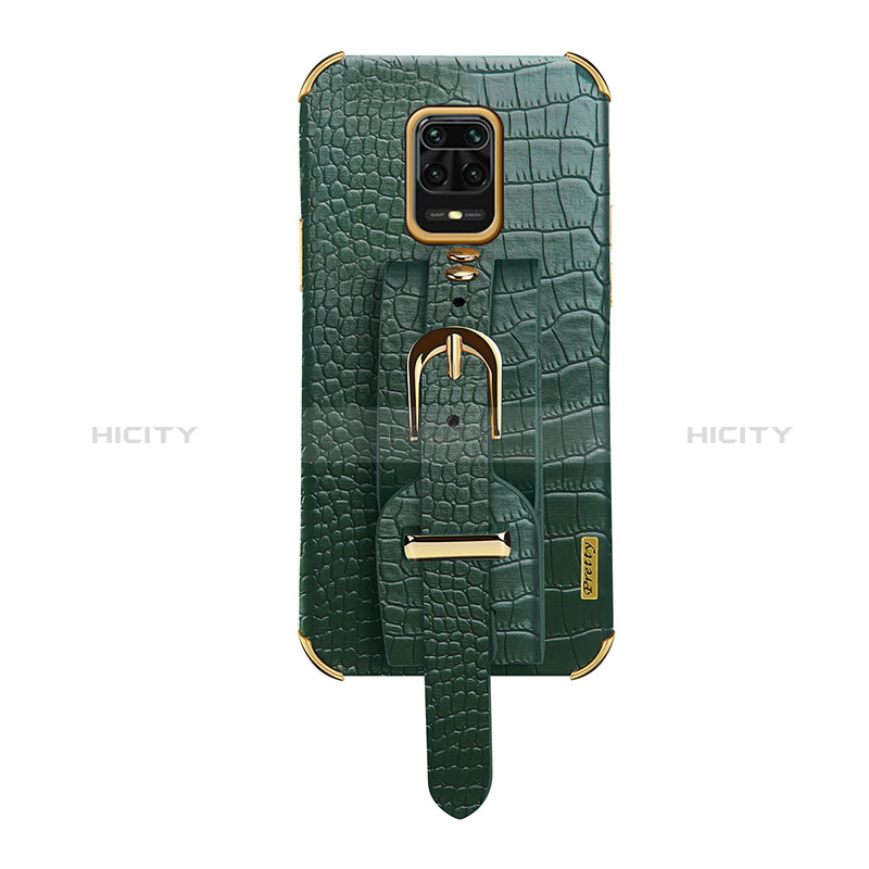 Funda Lujo Cuero Carcasa XD1 para Xiaomi Redmi Note 9S Verde