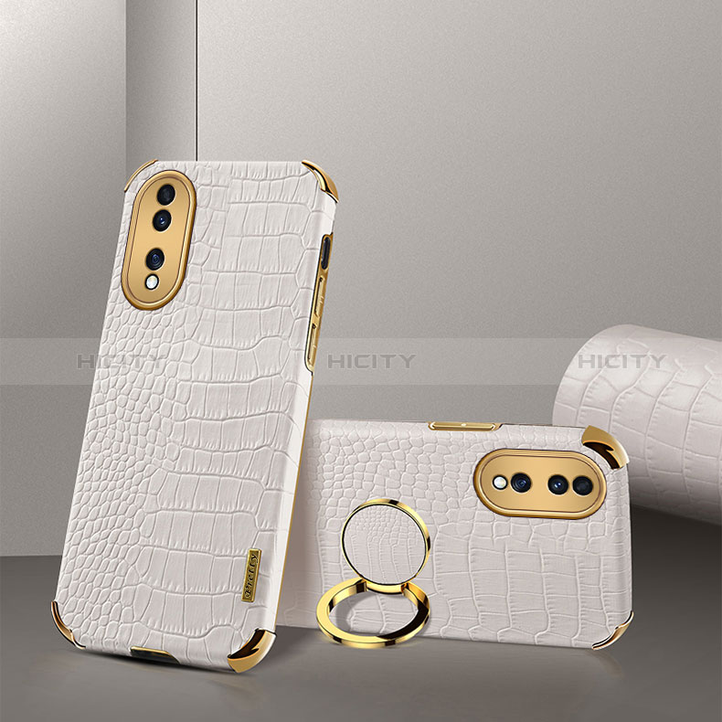 Funda Lujo Cuero Carcasa XD2 para Huawei Honor 70 5G Blanco