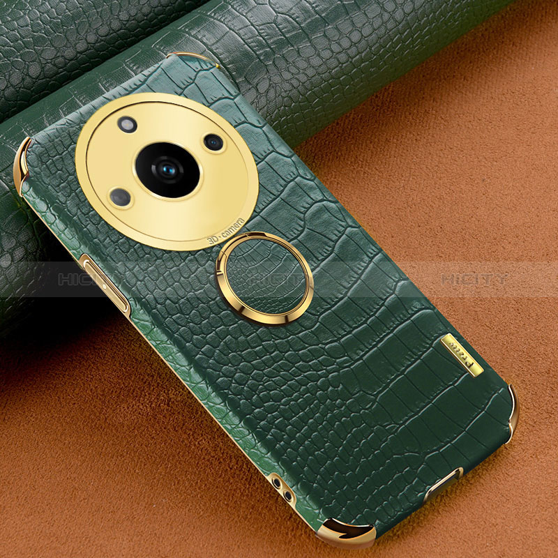 Funda Lujo Cuero Carcasa XD2 para Realme 11 Pro+ Plus 5G Verde