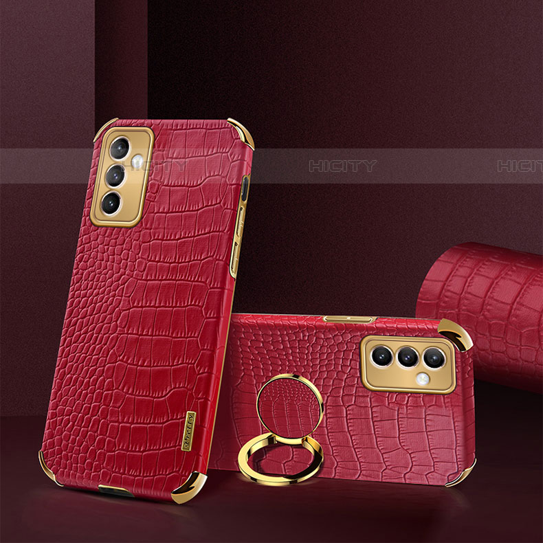 Funda Lujo Cuero Carcasa XD2 para Samsung Galaxy A05s Rojo