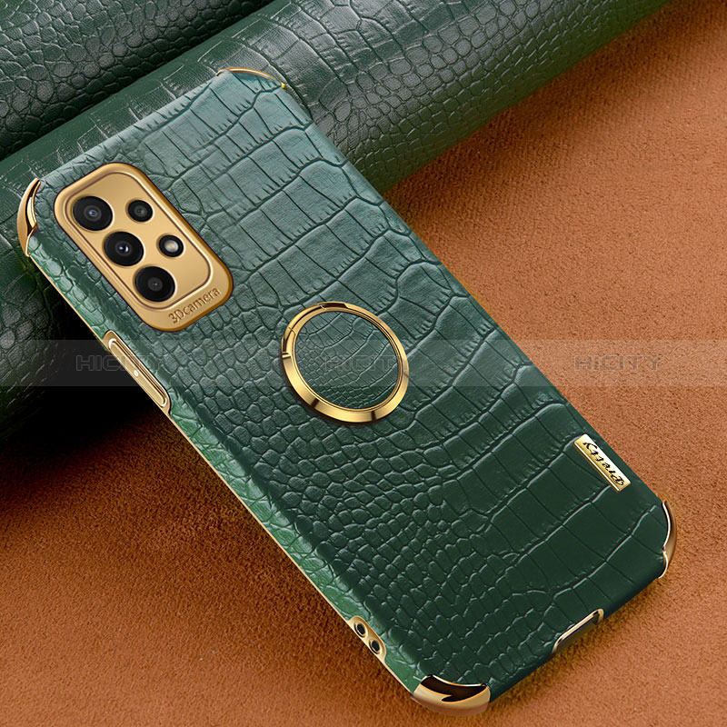 Funda Lujo Cuero Carcasa XD2 para Samsung Galaxy A23 5G Verde