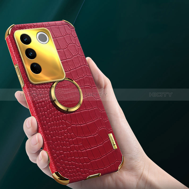 Funda Lujo Cuero Carcasa XD2 para Vivo V27 Pro 5G