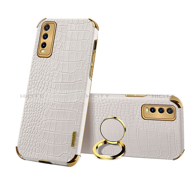 Funda Lujo Cuero Carcasa XD2 para Vivo Y12G