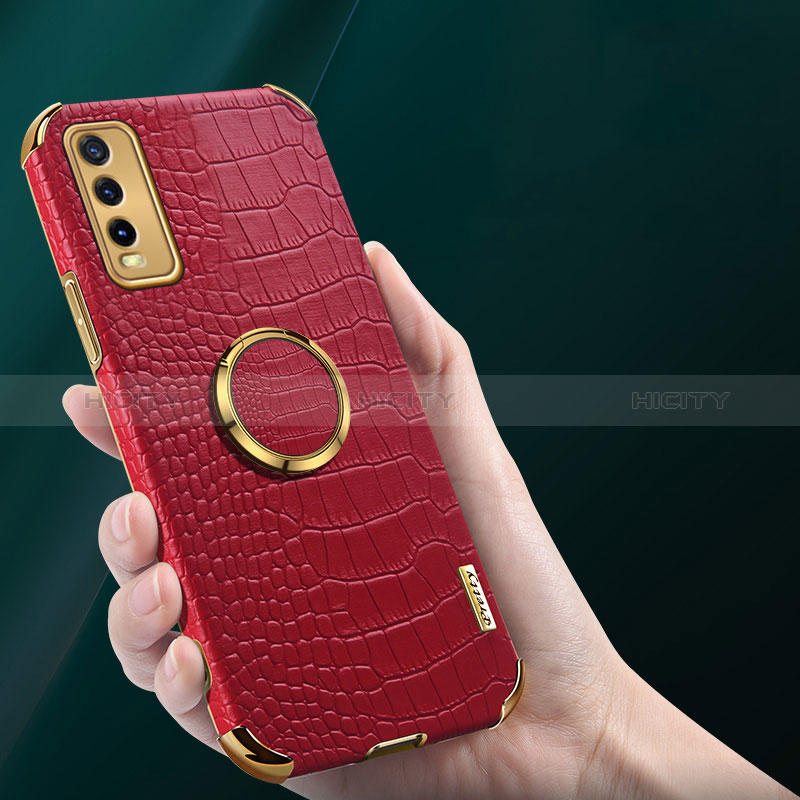 Funda Lujo Cuero Carcasa XD2 para Vivo Y12G