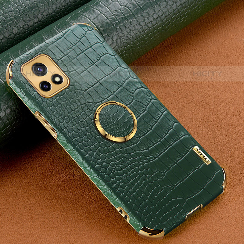 Funda Lujo Cuero Carcasa XD2 para Vivo Y54s 5G Verde