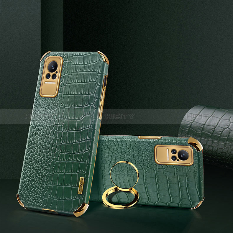 Funda Lujo Cuero Carcasa XD2 para Xiaomi Civi 1S 5G Verde