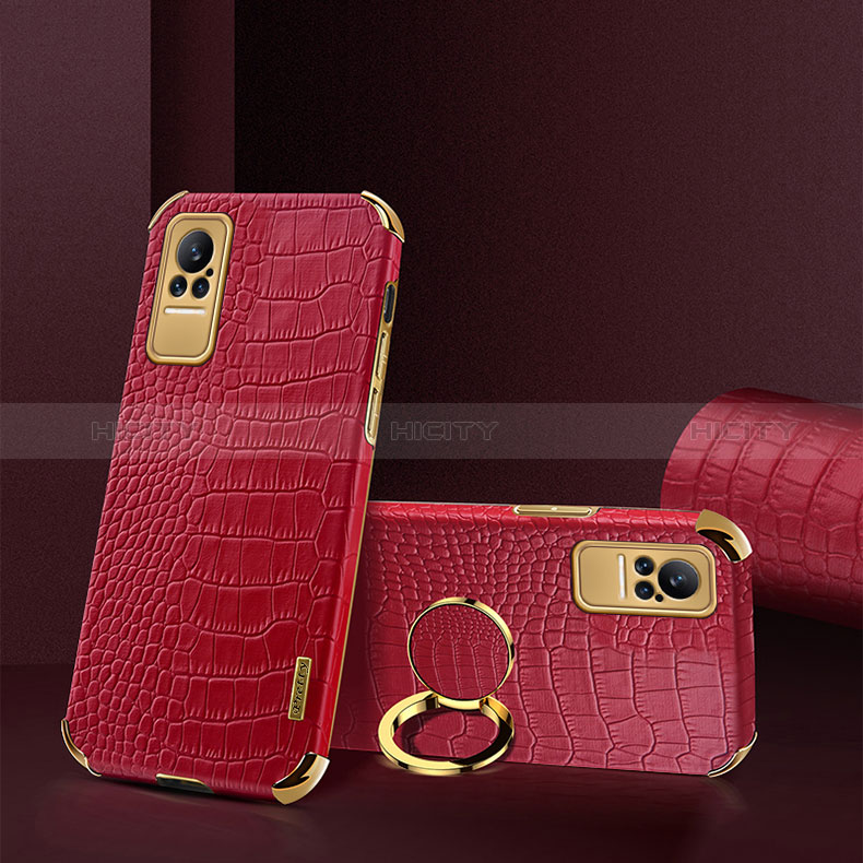 Funda Lujo Cuero Carcasa XD2 para Xiaomi Civi 5G Rojo