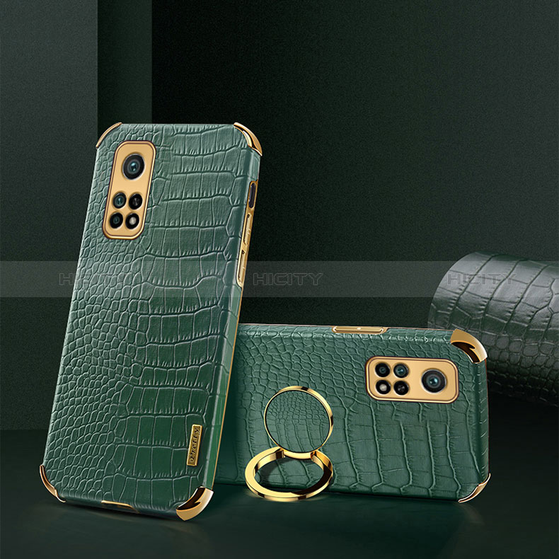 Funda Lujo Cuero Carcasa XD2 para Xiaomi Mi 10T Pro 5G Verde