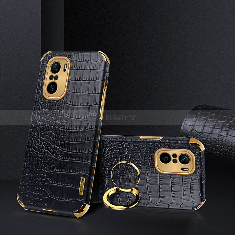 Funda Lujo Cuero Carcasa XD2 para Xiaomi Mi 11X Pro 5G Negro