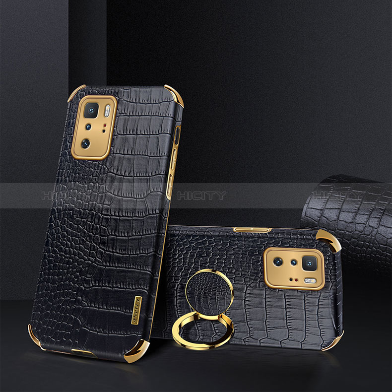 Funda Lujo Cuero Carcasa XD2 para Xiaomi Poco X3 GT 5G Negro