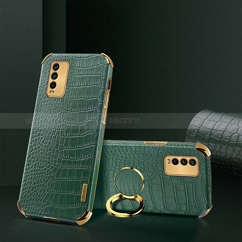 Funda Lujo Cuero Carcasa XD2 para Xiaomi Redmi 9 Power Verde