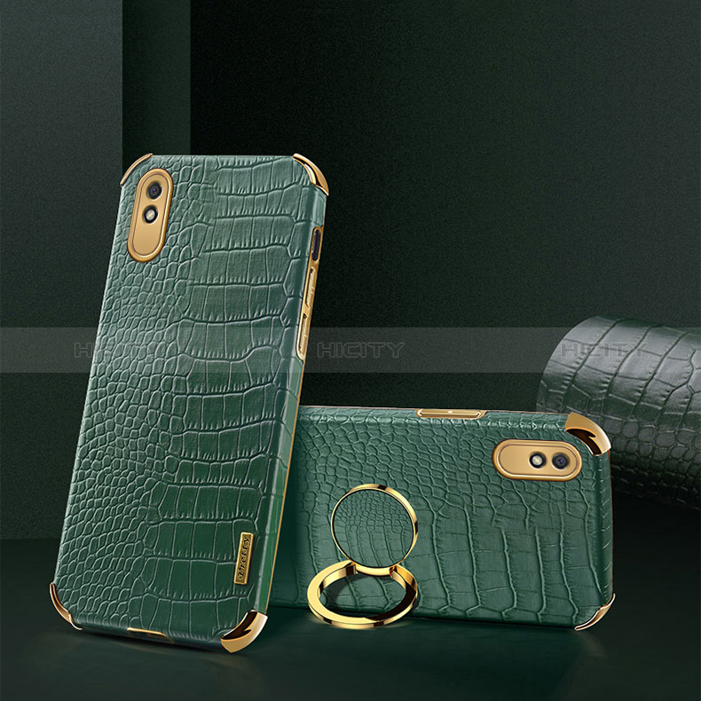 Funda Lujo Cuero Carcasa XD2 para Xiaomi Redmi 9A Verde