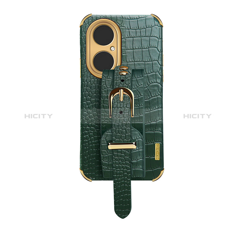 Funda Lujo Cuero Carcasa XD3 para Huawei P50 Pro Verde