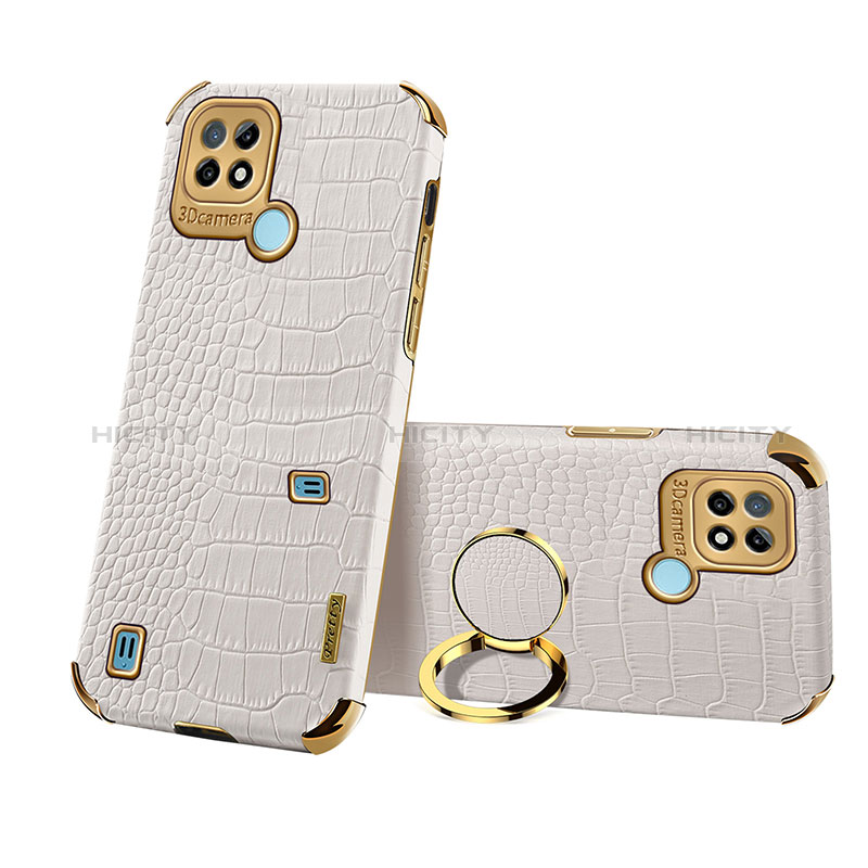 Funda Lujo Cuero Carcasa XD3 para Realme C21