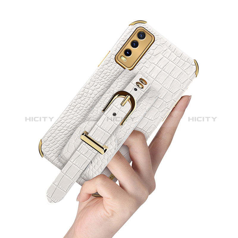 Funda Lujo Cuero Carcasa XD3 para Vivo Y30g