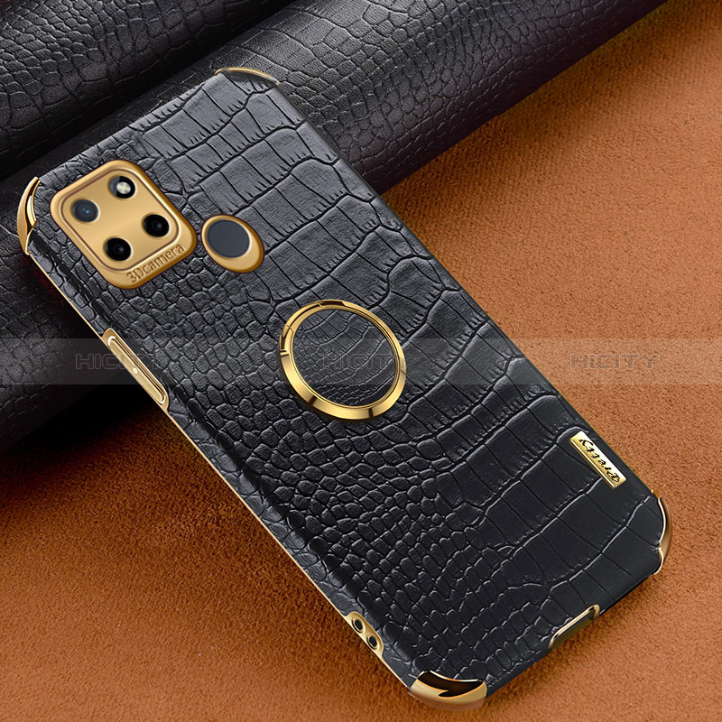 Funda Lujo Cuero Carcasa XD4 para Realme C25Y India