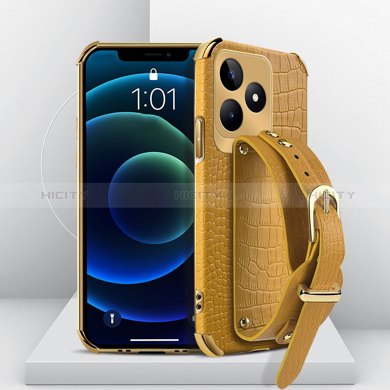 Funda Lujo Cuero Carcasa XD4 para Realme C51