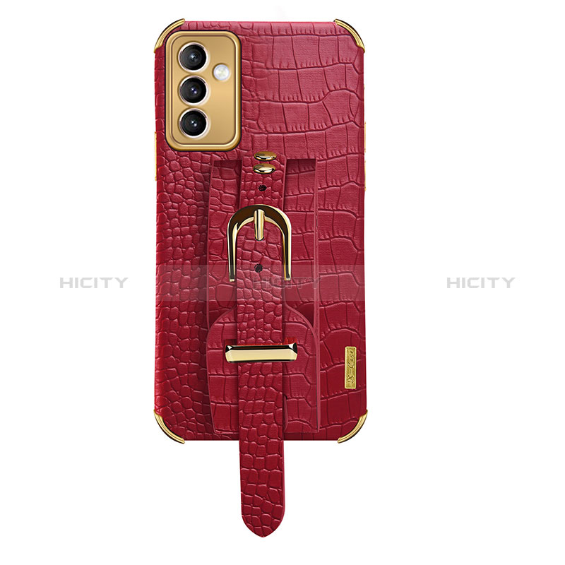 Funda Lujo Cuero Carcasa XD5 para Samsung Galaxy A15 4G Rojo