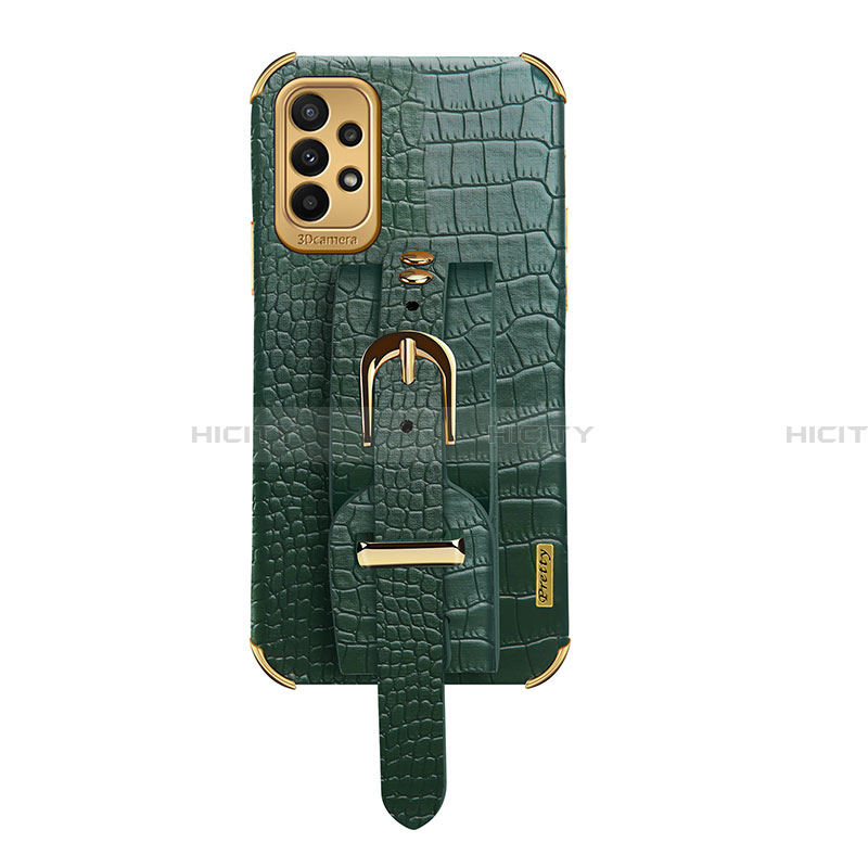 Funda Lujo Cuero Carcasa XD5 para Samsung Galaxy A23 4G Verde